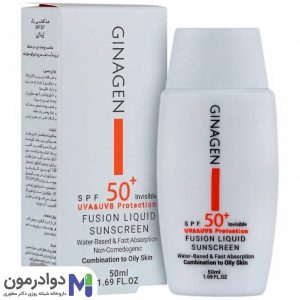 کرم ضد آفتاب ژیناژن بریا پوست چرب spf50